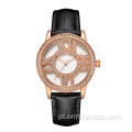 Fashion Alloy Case Quartz Assista a mulher